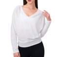 thumbnail image 1 of EDFBUYKRS Fall Blouses for Women V Neck Dressy Casual Eyelet Shirts Long Sleeve Button Tops M, 1 of 4