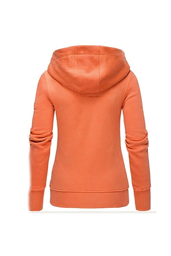 Female Long Sleeve Hoodie Women's Solid Turtleneck Hooded Pullover Sweatshirt Long Sleeve Casual Shirt Top for Ladies Comfortable Everyday Wear Xxxl