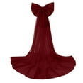 thumbnail image 1 of EDFBUYKRS Female Skirts Fall Skirts Plus Size Petite Women's Fashionable Solid Color Bow Tail Skirt, 1 of 2