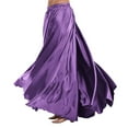 thumbnail image 1 of EDFBUYKRS Female Skirts Flowy Skirts for Women Belly Dance Skirt Flowy Performance Skirt with Elastic Waistband for Stage Show Practice and Casual Wear, 1 of 4