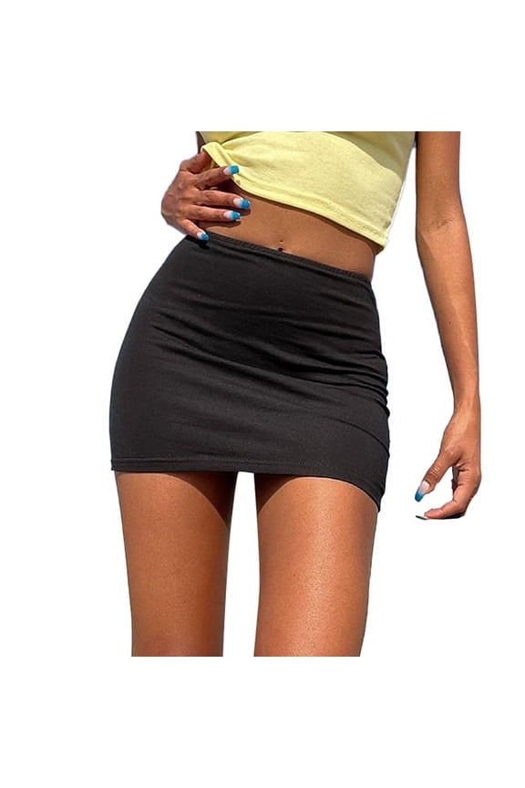 Female Skirts Long Maxi Skirts for Women Fall with Pockets Women Mini Skirts High Waist Black Pencil Skirts Summer Short Skirts