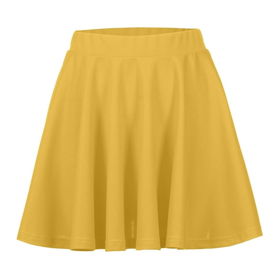 EDFBUYKRS Female Skirts Plus Size Skirts for Women 4X-5X 6X 7X Women's Solid Color Mini Skirt Above Knee Length Casual Pencil Skirt