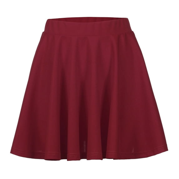 EDFBUYKRS Female Skirts Plus Size Skirts for Women 4X-5X 6X 7X Women's Solid Color Mini Skirt Above Knee Length Casual Pencil Skirt
