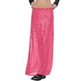 thumbnail image 1 of EDFBUYKRS Female Skirts Plus Size Tutu Skirts Purple Women's Sequin Skirt Fashion Wrap Skirt, 1 of 5