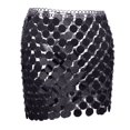 thumbnail image 1 of EDFBUYKRS Female Skirts Sequin Skirt Midi Length Women's Fashion Punk Style Street Style Beaded Holiday Party Skirt, 1 of 6