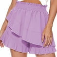 thumbnail image 1 of EDFBUYKRS Female Skirts Skirts for Women Black Jean Women's Short Skirt European and Mini Wrap Skirt Beach Casual Elegant High Waist Shorts, 1 of 8