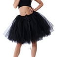 thumbnail image 1 of EDFBUYKRS Female Skirts Womens Skirts Fall Long Womens Pleated Short Skirt Adult Tutu Dancing Skirt, 1 of 5