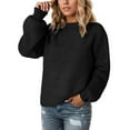 thumbnail image 1 of EDFBUYKRS Female Sweaters Button-Front Grandpa Cardigan, Women's Fall Sweater L, 1 of 5