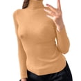 thumbnail image 1 of EDFBUYKRS Female Sweaters Flower Sweaters for Women Floral Printed Crew Neck Sweater Loose Cute Puff Sleeve Junior Back To School Pullover Sweater Fall Sweater One Size, 1 of 5