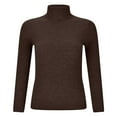 thumbnail image 1 of EDFBUYKRS Female Sweaters Women’S Boat Neck Knit Sweater, Long Sleeve off Shoulder Ribbed Slim Fit Pullover Tops Cute Fall Outfits 2026 Fall Sweater One Size, 1 of 9