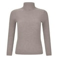 thumbnail image 1 of EDFBUYKRS Female Sweaters Women’S Boat Neck Knit Sweater, Long Sleeve off Shoulder Ribbed Slim Fit Pullover Tops Cute Fall Outfits 2026 Fall Sweater One Size, 1 of 9