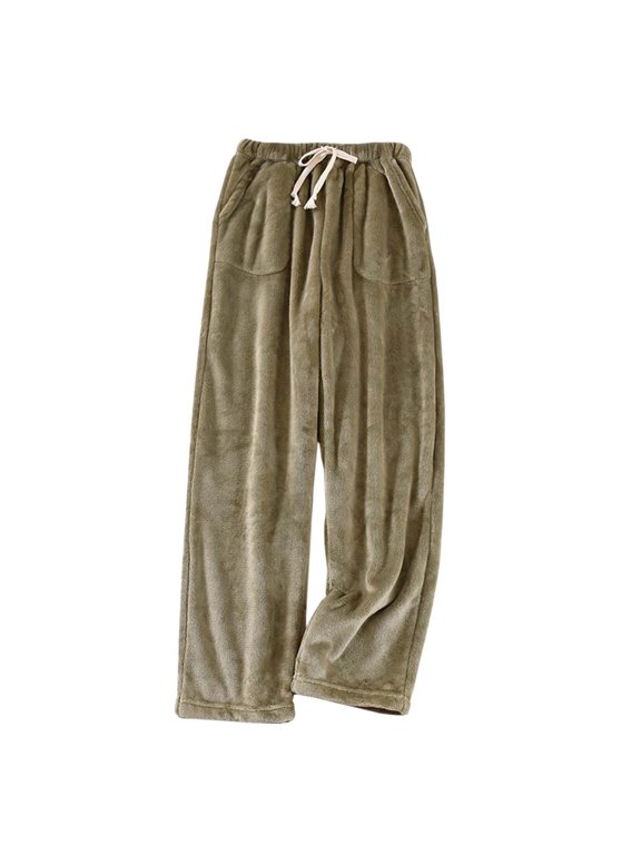 Female Women Pants Casual Pants for Women Work Casual Cozy Women's Pants Loose Fitting Sleep Pants Casual Straight Leg Homewear Trousers M
