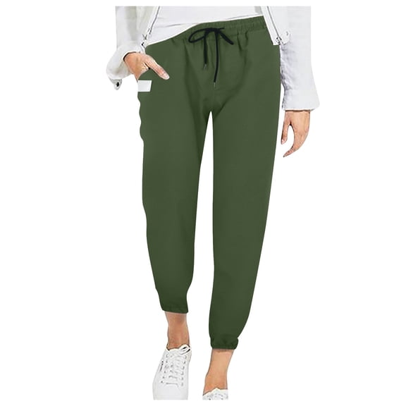 EDFBUYKRS Female Women Pants Casual Petite Sweatpants for Women Women's Lightweight Hiking Cargo Pants Outdoor Casual Travel Sweatpants Joggers Elastic Waist Button Pockets L