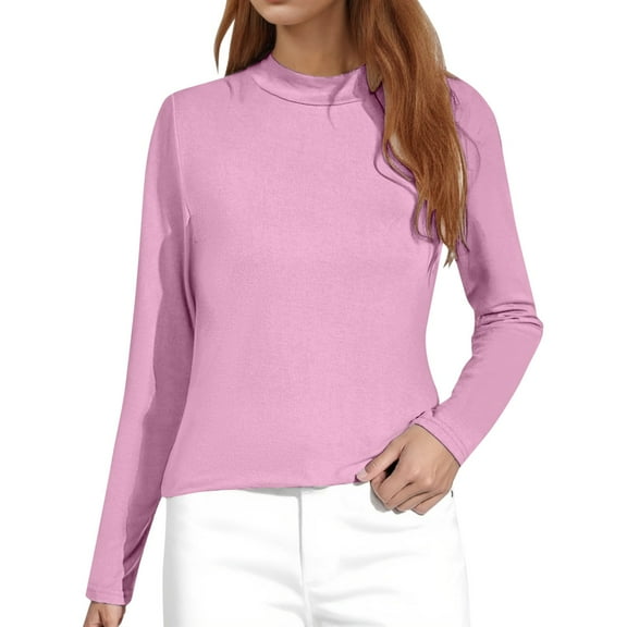 EDFBUYKRS Striped Button Down Shirts for Women Smocked Blouse Causal Long Sleeve Tops with Pocket S