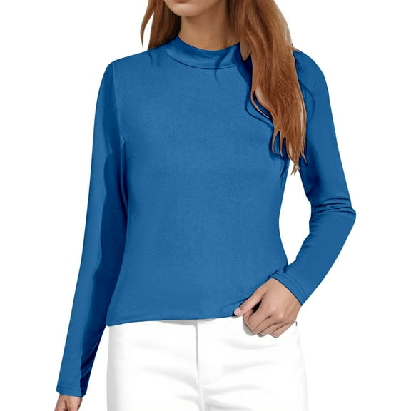 EDFBUYKRS Striped Button Down Shirts for Women Smocked Blouse Causal Long Sleeve Tops with Pocket Xl