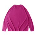 thumbnail image 1 of EDFBUYKRS Women Boyfriend Shirts Button Down Long Sleeve Blouse Dressy Casual Loose Linen Tops with Pockets Xxxxl, 1 of 2