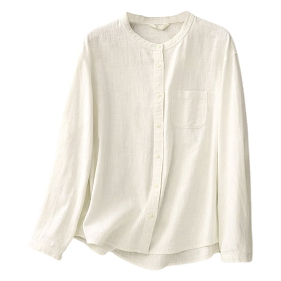 EDFBUYKRS Women’S Fold Over off Shoulder Top with Long Sleeves, Sizes M