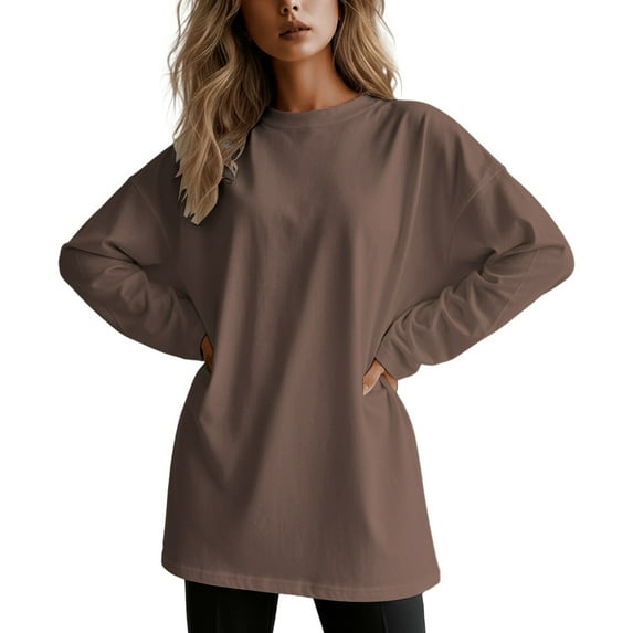 EDFBUYKRS Women’S Lace Rhinestone Top with Long Sleeves, Sizes L