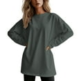 thumbnail image 1 of EDFBUYKRS Women’S Lace Rhinestone Top with Long Sleeves, Sizes S, 1 of 4