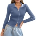 thumbnail image 1 of EDFBUYKRS Women's and Women’S Plus Tee with Long Sleeves, Sizes One Size, 1 of 4