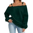 thumbnail image 1 of EDFBUYKRS Womens Sparkly Long Sleeve Sequin Top Glitter Blouse for Holiday Evening Party Club Night Mock Neck Concert Shirts Xxl, 1 of 5