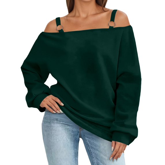 EDFBUYKRS Womens Sparkly Long Sleeve Sequin Top Glitter Blouse for Holiday Evening Party Club Night Mock Neck Concert Shirts Xxl