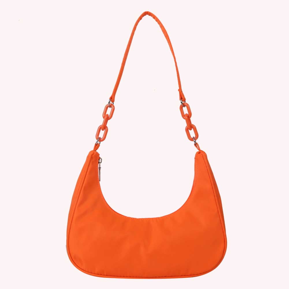 EDFRWWS Women Chain Purse Fashion TopHandle Clutch Bag Female Hobos