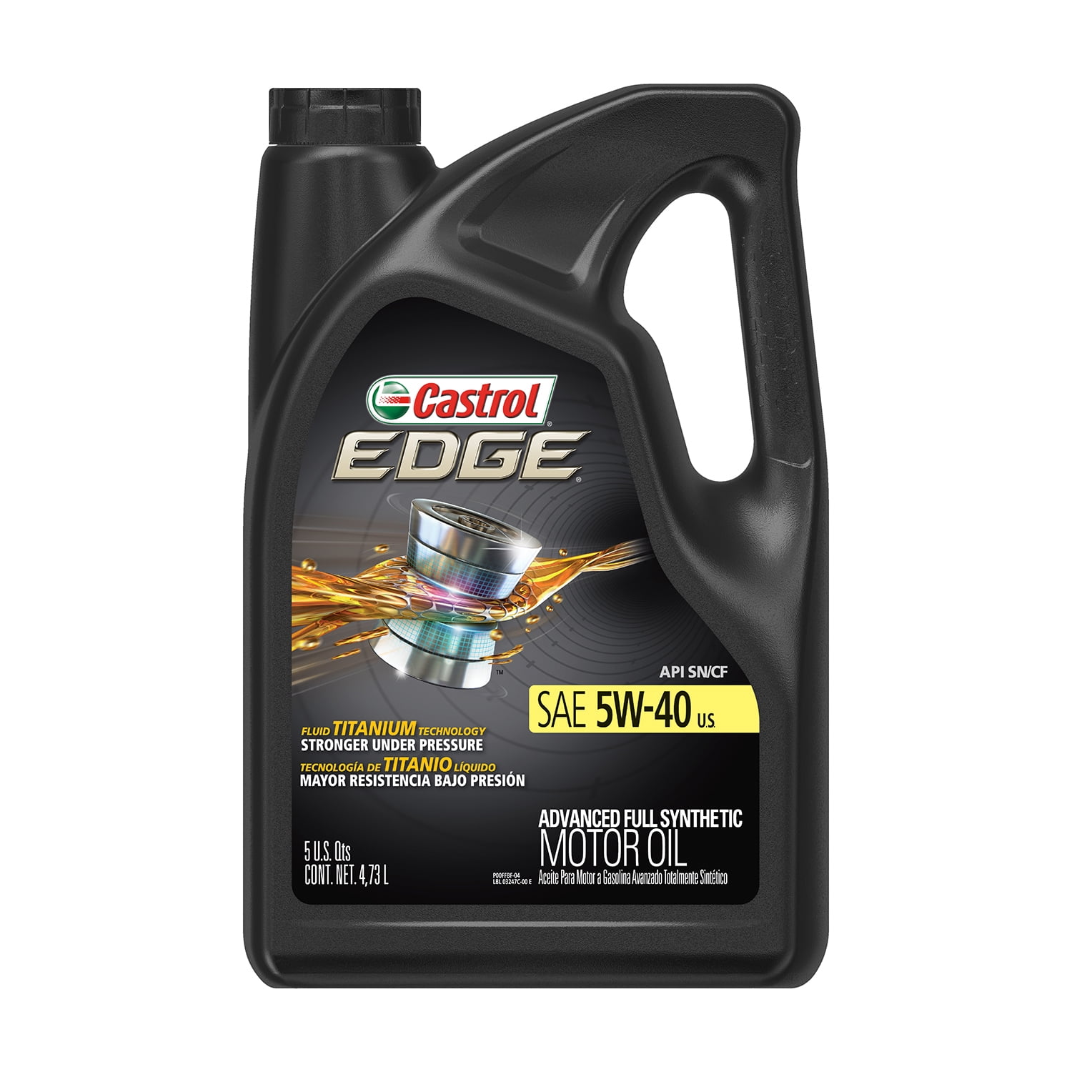 Castrol EDGE 5W-40 A3/B4　5L EDGE 5W-40 A3/B4 3X5US qt - Walmart.com
