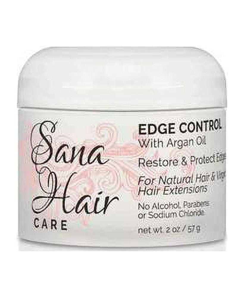 EDGE CONTROL 2oz With Argan and Coconut oils, Restore and Protects Edges, No flaking or