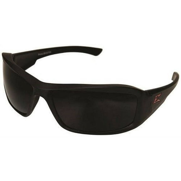 Edge Eyewear Smoke Safety Glasses XB136 - Scratch-Resistant - Black