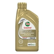 Castrol EDGE Extended Performance 0W-20 Advanced Full Synthetic Motor Oil, 1 Quart