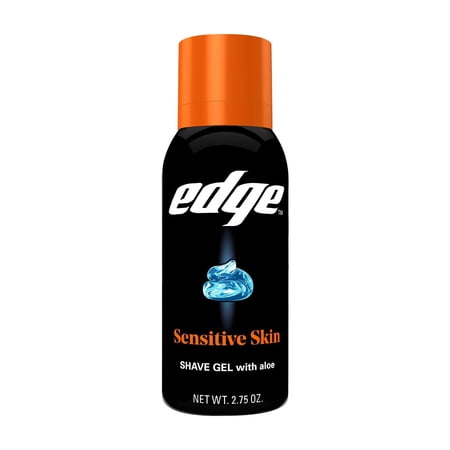 Edge Sensitive Skin Shave Gel for Men with Aloe, 2.75 Oz