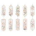 thumbnail image 1 of EDHITNR 10 PCS Handmade Flower Bookmark Set, Transparent PVC Floral Book Markers for Books, Unique Tassel Bookmarks Gift Box for Readers Women Men Birthday Present, 1 of 1