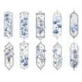 thumbnail image 1 of EDHITNR 10 PCS Handmade Flower Bookmark Set, Transparent PVC Floral Book Markers for Books, Unique Tassel Bookmarks Gift Box for Readers Women Men Birthday Present, 1 of 1