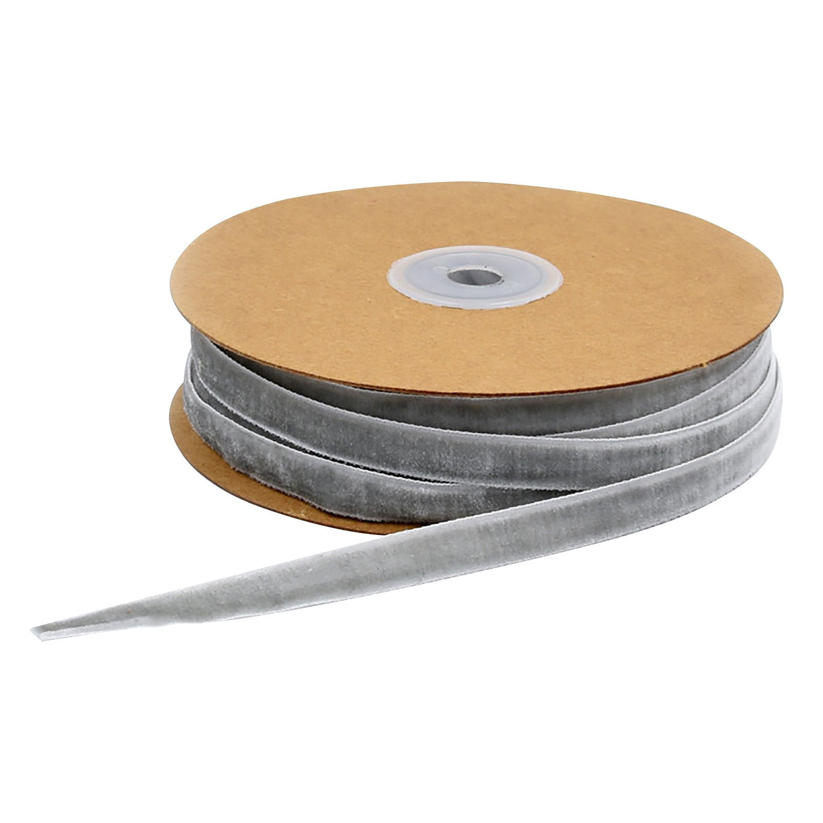 Flocking Velvet Ribbon EDHITNR 1cm Velvet Flocking Ribbon, DIY Jewelry Craft Ribbon ...