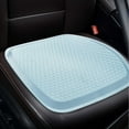 thumbnail image 1 of EDHITNR 3D Honeycomb Gel Car Seat Cushion, Summer Cooling Pad with Physical Cold Gel for Office Chair, Multi Functional All Season Universal Cool Pad for Long Sitting Comfort in Car Home, Light, 1 of 7