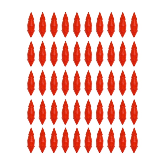 EDHITNR 500 Pcs Drip Irrigation Plug Double Ended Plastic Drip Stopper for 5mm 7mm Hole, Leak Stopper for Drip Irrigation System Easy Insert No Tools Required Home Garden Agricultural Drip