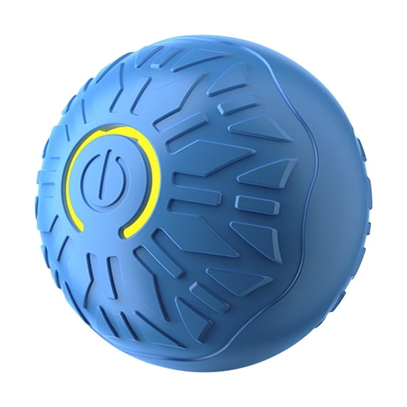 EDHITNR Automatic Moving Dog Toy, Interactive Bouncing Vibrating Rotating Pet Toy With USB Charging, Shaky Ball for Dogs to Chase Play, Dog Exercise Toys for Small Medium Large Breed, Blue