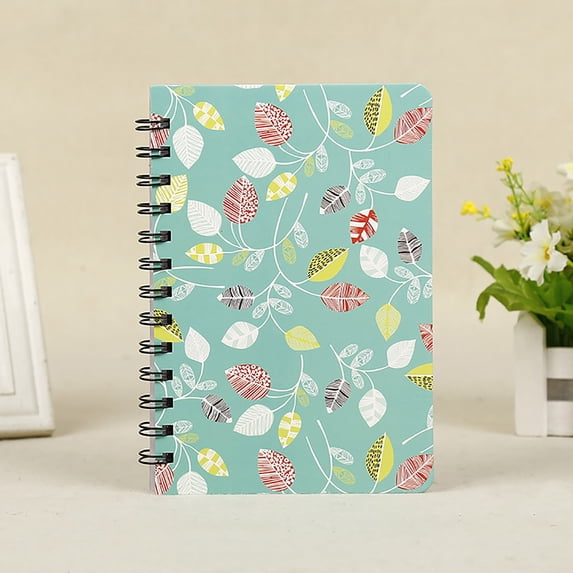 EDHITNR B6 Ring Binder Notebook, Hard Coil Loose Leaf Agenda Notepad, Compact Planner for Students Office Work Life Travel