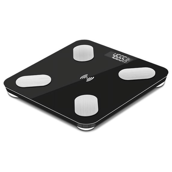 EDHITNR Bluetooth Body Scale Smart Weight Scale with 25 Core Data, Accurate Measurement 0.1kg to 180kg Intelligent Health Body Scale with LCD Display Rechargeable Electronic Scale