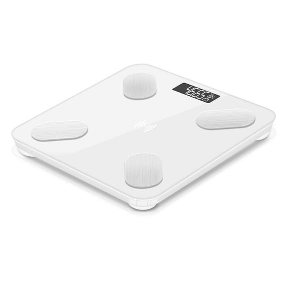 EDHITNR Bluetooth Body Scale Smart Weight Scale with 25 Core Data, Accurate Measurement 0.1kg to 180kg Intelligent Health Body Scale with LCD Display Rechargeable Electronic Scale