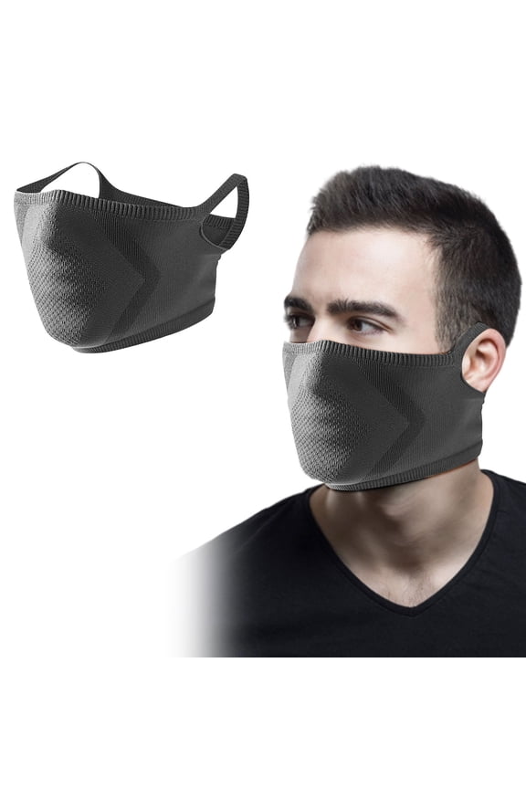 Breathable Windproof Motorcycle Face Mask, Ice Silk Sunscreen Balaclava with Ear Hooks, Reusable Riding Mask for Skiing Cycling Outdoor Sports