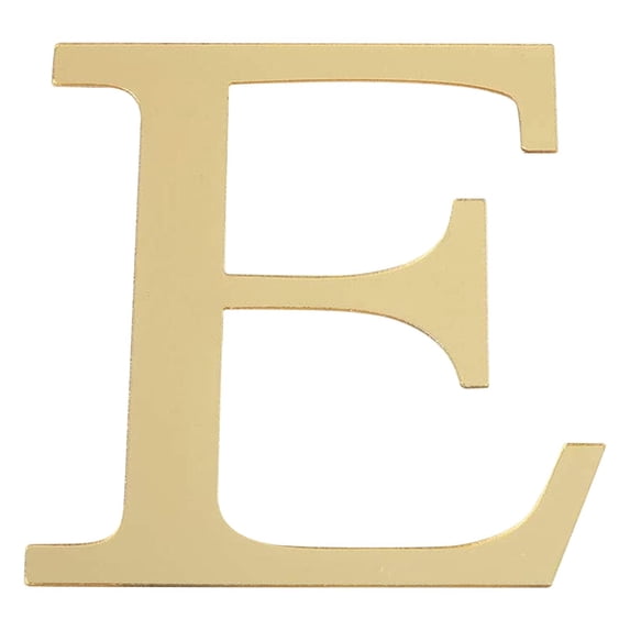 EDHITNR DIY 3D Mirror Letters, Acrylic Reflective Wall Stickers Decorations, 26 Alphabet Letter Signs for Living Room Bedroom Home Wall Decor