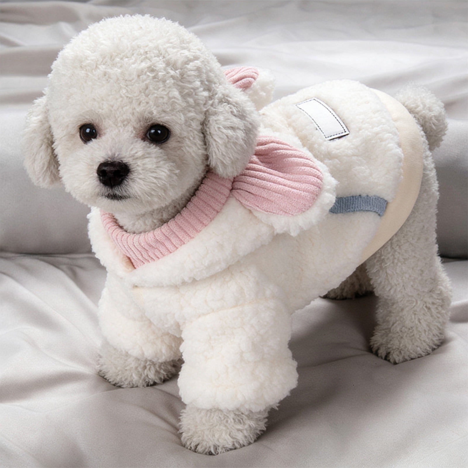 Curated visual reference: Gallery Detail: Edhitnr Dog Winter Jacket Two Legged Pet Coat For Small
