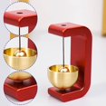 thumbnail image 1 of EDHITNR Dopamine Doorbell Wind Chime Suction Type Entrance Reminder with Brass Bell for Home Decoration Housewarming Gift, 1 of 5