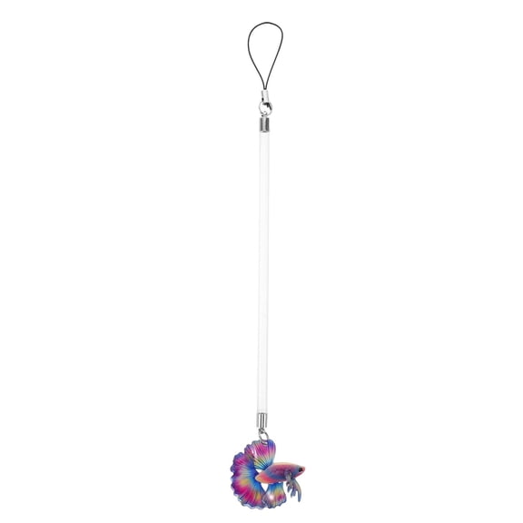 EDHITNR Fish Training Wand Realistic Fish for Tail Interactive Play Aquarium Exercise Tool Tank Decorations with Acrylic Stick