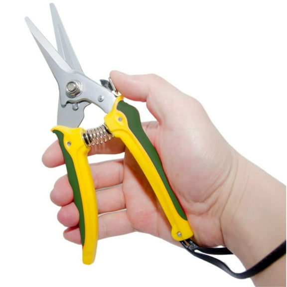 EDHITNR Hoof Shears for Sheep Goat Horse 8 Inch Carbon Steel Foot Rot Trimming Scissors, Half Blade Half Ragged Sharp Edge Comfort Grip Non Slip Rubber Coated Handle