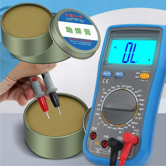 EDHITNR Low-Temperature Solder Paste, No-Clean Lead-Free High Conductivity Paste for Soldering Iron Repair, Instant Set Solder Paste for Electronics Jewelry Circuit Boards Wiring Brass Copper