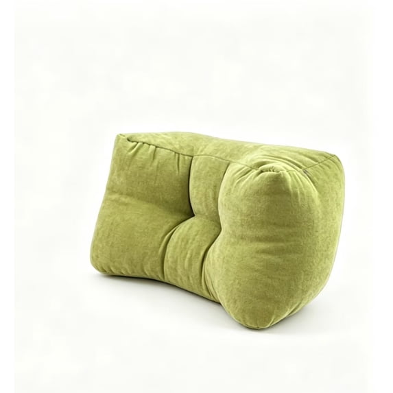 EDHITNR Lumbar Support Cushion Office Nap Pillow, Back Pillow with Contoured Waist Rest for Students, Chair Back Cushion Lumbar Pad for Home Office