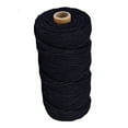 thumbnail image 1 of EDHITNR Macrame Cord, 3mm 100m Rope for DIY Crafts Knitting, Macrame Hanging Rope Cord for Wall Decor Hangers Jewelry Making, Black, 1 of 1